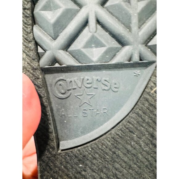 Converse All Star Chuck Taylor Unisex High Top Sneakers Black M8 W10 Streetwear - Picture 4 of 10